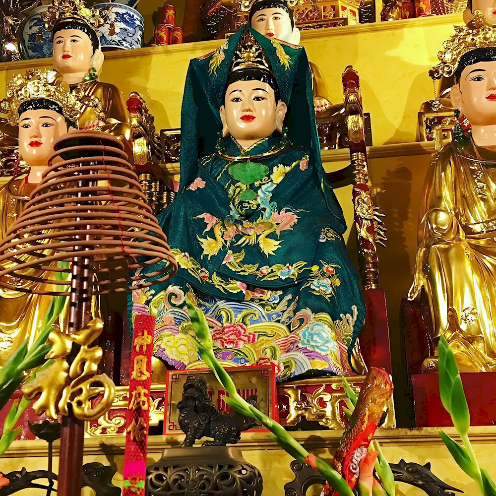 Ba Chua Thuong Ngan is a deity in Vietnamese folk belief 